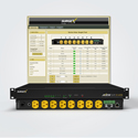 SurgeX SX-AX20E-15 Axess ELITE 1RU Rackmount Power Management System-8 Outlet-15R/20R-20A/120v w/IP Control & 15 Ft Cord