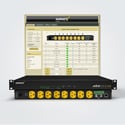 SurgeX SX-AX20E Axess ELITE 1RU Rackmount Power Management System - 8 Outlet - 15R/20R-20A/120v w/IP Control & 9 Ft Cord