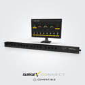 SurgeX Vertical Series Plus Smart 10A 16IEC Outlet PDU - No Surge Protection