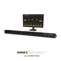 SurgeX Vertical Series Plus Smart 10A 16IEC Outlet PDU - No Surge Protection