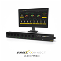 SurgeX Vertical Series Plus Smart 10A 8IEC Outlet PDU - No Surge Protection