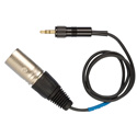 Connectronics XLR Male Unbalanced Line Output to 3.5mm Mini Locking 3 Ft Cable Sennheiser CL100-2 Equivalent