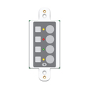 Symetrix ARC-EX4E Control Expander for ARC-K1e or ARC-SW4e with 4-Buttons - 4 LEDs - Decora Single Gang - No Faceplate