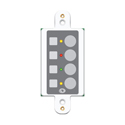 Symetrix ARC-EX4E Control Expander for ARC-K1e or ARC-SW4e with 4-Buttons - 4 LEDs - Decora Single Gang - No Faceplate