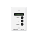 Symetrix ARC-2E 1-Gang CAT5/6 Audio Wall/Surface Panel for DSP Systems - Audio Functions/Logic Events - 24 Menus - White