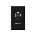 Symetrix RC-3 GPI Wall-panel Remote Control with Analog Potentiometer - Decora Single Gang - Black