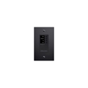 Symetrix W2 STANDARD IP Remote with 4 Buttons and OLED Display - PoE - Decora Single Gang - Black