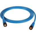 Photo of Laird T1505-BB-10-BE Belden 1505A RG59 w/ Trompeter UPL2000 Black & Gold HD-BNC Cable - 10 Foot Blue