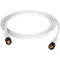 Photo of Laird Belden 1505A RG59 w/ Trompeter UPL2000 Black & Gold HD-BNC Cable - 6 Foot White