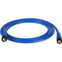Photo of Laird T1694-B-B-10-BE Belden 1694A RG6 w/ Trompeter UPL2000 Black & Gold 3G-SDI BNC Cable - 10 Foot Blue