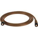 Photo of Laird T1694-B-B-75-BN Belden 1694A RG6 w/ Trompeter UPL2000 Black & Gold 3G-SDI BNC Cable - 75 Foot Brown