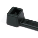Photo of HellermannTyton T30L0M4 7.8 Inch Black Nylon Cable Ties (30 Pounds Tensile Strength) - 1000 Pack