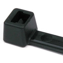 Photo of HellermannTyton T30XL0C2 14 Inch Black Nylon Cable Ties (30 Pounds Tensile Strength) - 100 Pack