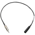 Photo of Sescom TA4M-MPS-1.5 Audio Cable Premium Quality 4-Pin Mini XLR Male to 3.5mm TRS Balanced Male - 1.5 foot