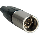 Photo of Switchcraft TA4MX Tini Q-G Miniature Connector Straight Male Cord Plug