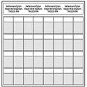 HellermannTyton TAG22J-994 1.0 x 0.5 x 1.625 Inch Self-Laminating Ink Jet Cable Labels 1000 P