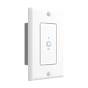 Turtle AV TAV-BTWPUS 2-Channel Dante Bluetooth 1-Gang Decora Wallplate - White - TAA Compliant