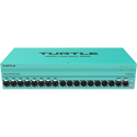 Turtle AV TAV-MINEOLA8XLR Mineola 8x8 Dante Audio Bridge - Eight XLR Inputs and Eight XLR Outputs with 48V Phantom Power
