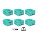 Turtle TAV-USBEXTKIT1 USB3 BYOD Extender Kit over CAT6 Ethernet - 328 Feet - Includes 6x TAV-USBEXTKIT1 Units