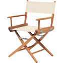 Photo of Telescope Casual Furniture TCL-2-NW-20C Medium Directors Chair - Natural Frame/Natural Canvas