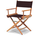 Photo of Telescope Casual 60 / 3REC-18C Table Height Directors Chair - Natural Wood Frame with Brown Canvas