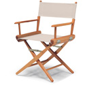 Photo of Telescope Casual 60 / 3REC-20C Table Height Directors Chair - Natural Wood Frame with Natural Canvas
