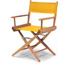 Photo of Telescope Casual 60 / 3REC-44C Table Height Directors Chair - Natural Wood Frame with Curry Canvas