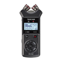 Tascam DR-07XP 2-Channel 32-Bit Float Handheld Recorder with USB-C Interface and Adjustable Mics