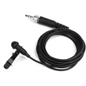Tascam TM-10LB Lavalier Microphone with Screw Lock Connector (Black)