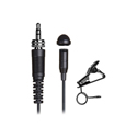 Tascam TM-10LB Lavalier Microphone with Screw Lock Connector (Black)