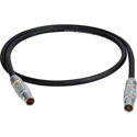 Photo of Laird RED Lemo 2-Pin Male to 4-Pin Male CUBE Teradek Power Cable - 1 Foot