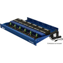 Fiberplex TDR-01-ACR 1.75 In (1RU) 6 Position Redundant Powered Rack for TD Series Modules Includes 2 x AC Power Adapter