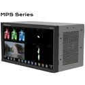 Telestream MPS-200 PRISM 3RU Half Rack / Short Depth SDI and IP Waveform Monitor Base Unit with Integrated Touchscreen