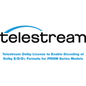 Telestream Dolby License to Enable Decoding of Dolby E/D/D+ Formats for PRISM Series Models