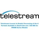 Photo of Telestream License to Enable Processing of the 8 Formats Available in Quad-Link over 12G-SDI for PRISM Series Models