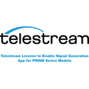 Telestream License to Enable Signal Generation App for PRISM Series Models