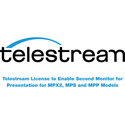 Telestream License to Enable Second Monitor for Presentation for MPX2/MPS and MPP Models