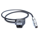 Teradek 11-0109 2 Pin Lemo to PowerTap (P-Tap) for Cube - Bolt - Bond & Link- 11 Inch Cable