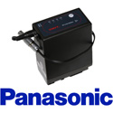 Teradek 11-0644 Li-Ion Replacement Battery for Panasonic D54 w/ 10in  Barrel Adapter to 2-pin Lemo Connector
