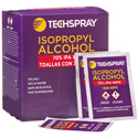 Techspray 1608-50PK Isopropyl Alcohol Cleaning Wipes 70 Percent - Box of 50 Single Wipes