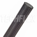 Techflex PTT1.00 1-Inch Flexo Tight Weave Extra Coverage & Protection - Black - 65-Foot