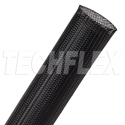 Techflex CCP1.00 1-Inch Flexo Clean Cut Tubing - Scissor Cut/Expandable Braided Sleeving - Black - 100 Foot