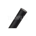 Techflex CCP1.25BK Clean Cut 1.25 Inch Expandable Tubing - 50 Foot Roll - Black