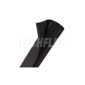 Photo of Techflex DWN1.25BK Dura-Wrap Flexible Cable Sleeve - 1.25 Inch - Black - 150 Foot