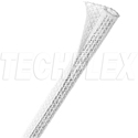 Photo of Techflex F6N0.25 1/4-Inch F6 Flexo Non-Expandable Self-Wrapping/Split Tube - White - 100-Foot