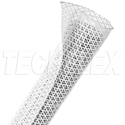 Photo of Techflex Flexo F6 1-Inch White F6N1.00WH - Non-Expandable Self-Wrapping/Split Tube - 100-Foot