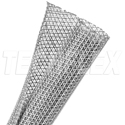 Techflex F6N1.25PG-250 Techflex 1.5in F6-Self Wrap Sleeving Platinum Gray 250ft