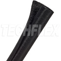 Photo of Techflex F6W0.75 3/4-Inch F6 Woven Wrap with Superior Elastic Flexibility - Black - 100-Foot