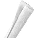 Techflex F6W1.00 1-Inch F6 Woven Wrap with Superior Elastic Flexibility - White - 100-Foot
