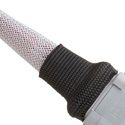 Techflex H2F1.97 2-Inch Shrinkflex 2:1 Fabric Heatshrink Tubing - Black - 6-Foot
